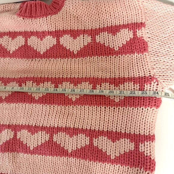BaeVely Heart Knit Sweater - Picture 9 of 10